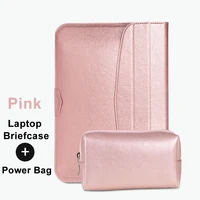 case עבור עבור מזוודה נישאת 15.6inch Pro Macbook 15 האוויר Retina גן עור PU מגנטי פאוץ Case תיק כיסוי Xiaomi + תיק Power (5)