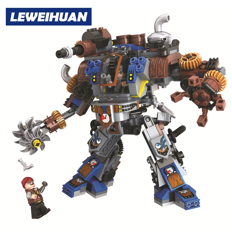 

Steam Age Series Robot Building Blocks Model Bricks Assembled Educational Toys Kids Birthday Gifts Compatible Legoings Friends