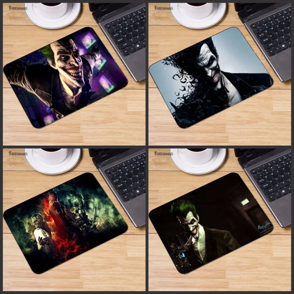 

Yuzuoan Promotions Batman mouse pad Joker mousepad gamer Small Size 18*22CM And 25*20CM personalized pad mouse keyboard pad