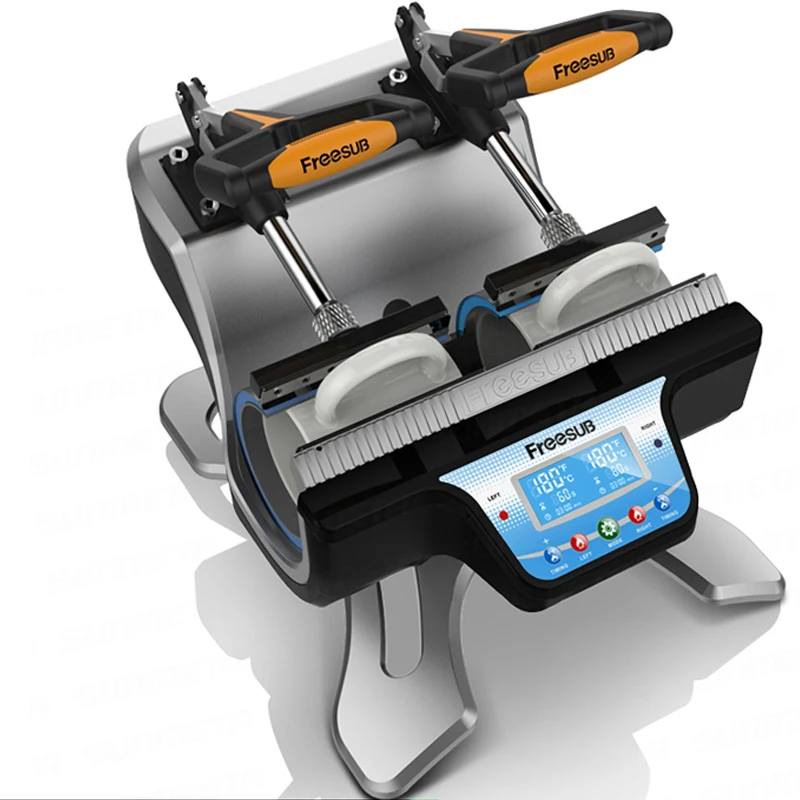 

Promotion ST-210 Double-station Thermal Mug Press Machine Heat Press Machine Mug Printing Machine Digital Mug SublimationPrinter