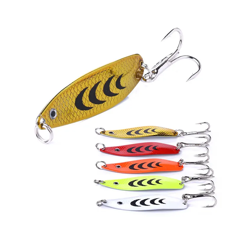 

1pcs Spinner Trout Spoon Fishing Lures Shads Wobblers Jig Lures VIB Hard Baits Sequins for Carp Fishing Tackle Pesca Isca