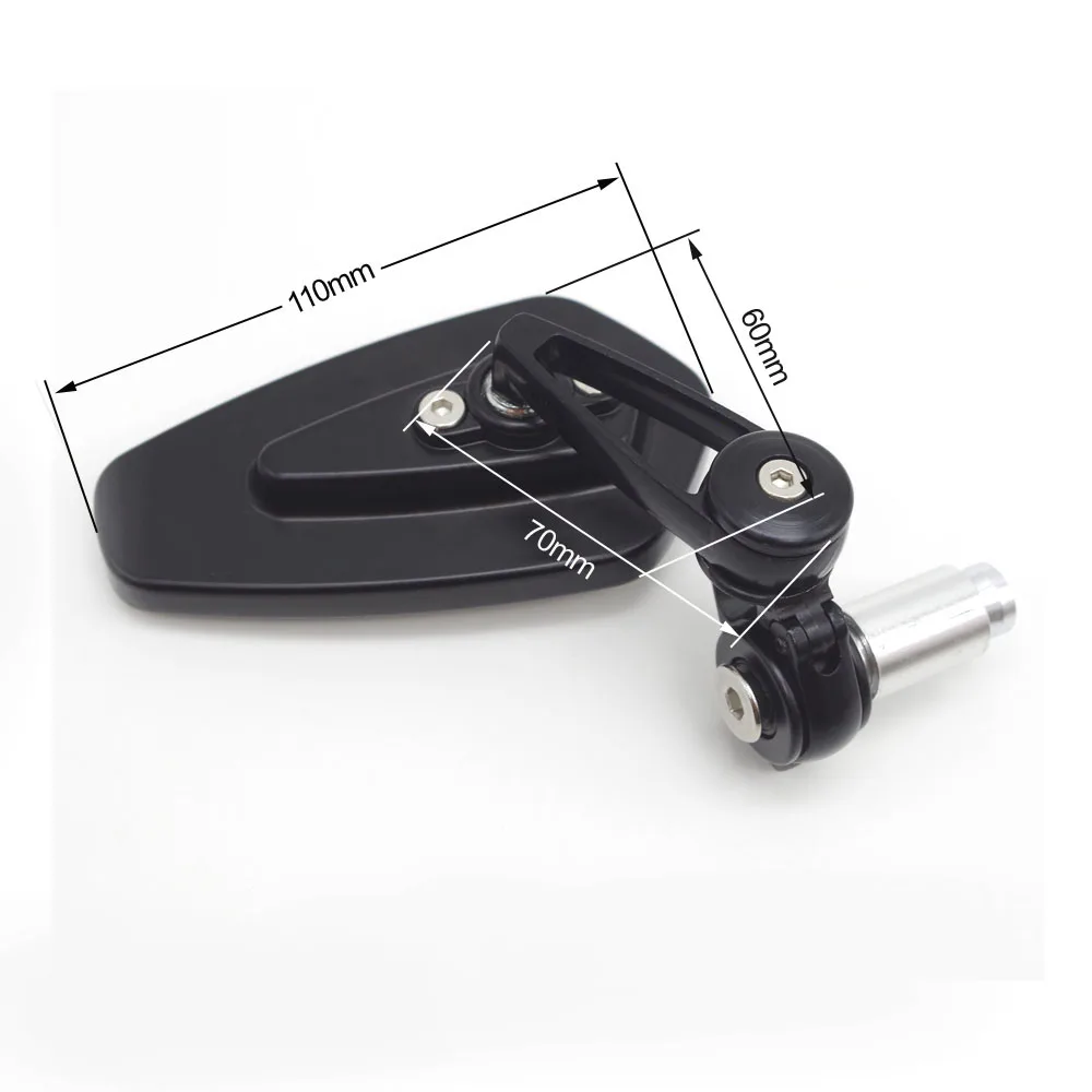 retro motorcycle bar end mirror 44