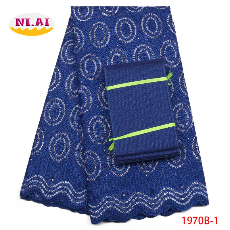 

African Lace Fabric 2018 High Quality Swiss Voile Lace In Switzerland Asoebi Nigerian Lace Fabrics For Wedding 2018 NA1970B-1