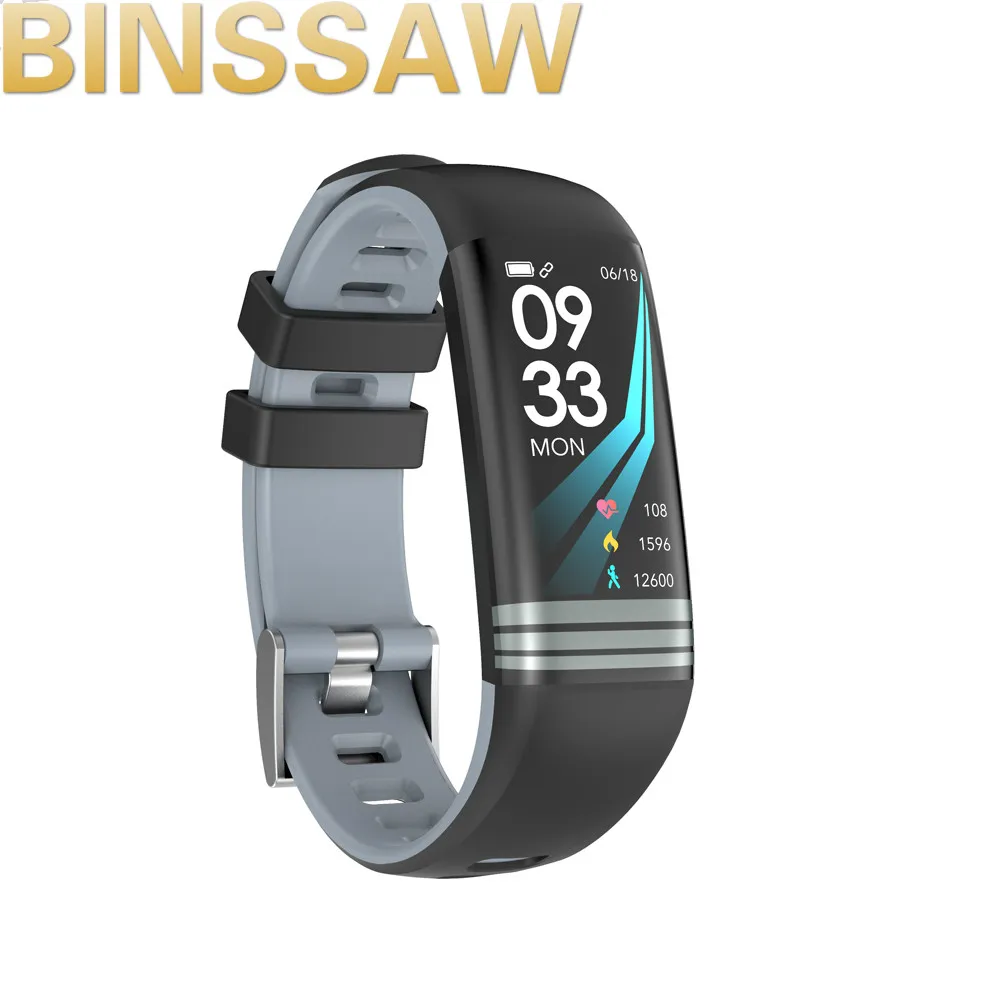 

BINSSAW 2019 NEW G26S Heart Rate Monitor Smart Fitness Bracelet Multiple Sport Mode Stopwatch Wristbands for IOS Android+BOX