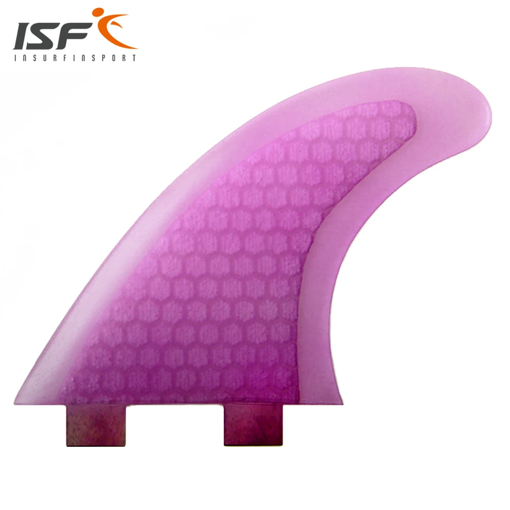 Insurfin Surfboard Fins Thruster Fin Set (3) FCS Compatible Medium