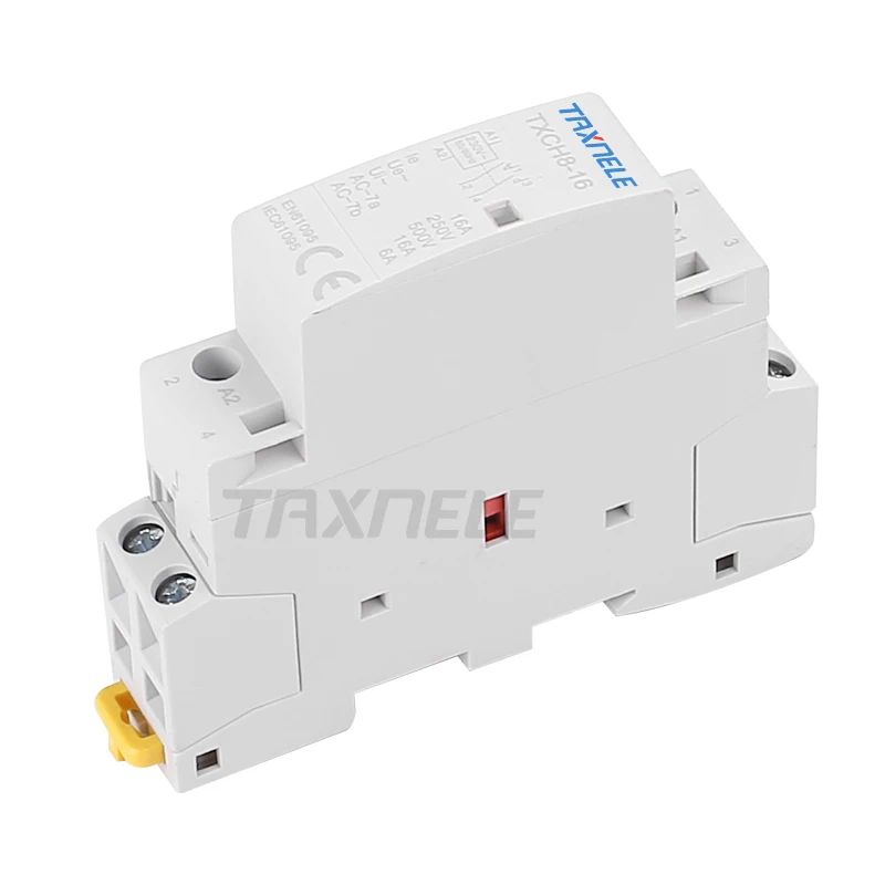 Din Rail AC контактор для дома Американская классификация проводов 2р 16A 25A 220 V/230 V 50/60HZ 2NO 2NC 1NO1NC для домашние тапочки отеля ресторана