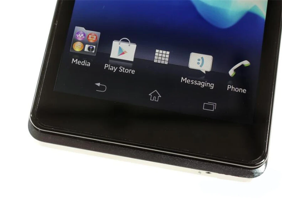 Разблокированный сотовый телефон sony Xperia V LT25i 4," сенсорный экран Android 13 МП wifi gps 1 Гб ram 8 Гб rom съемный 1750 мАч