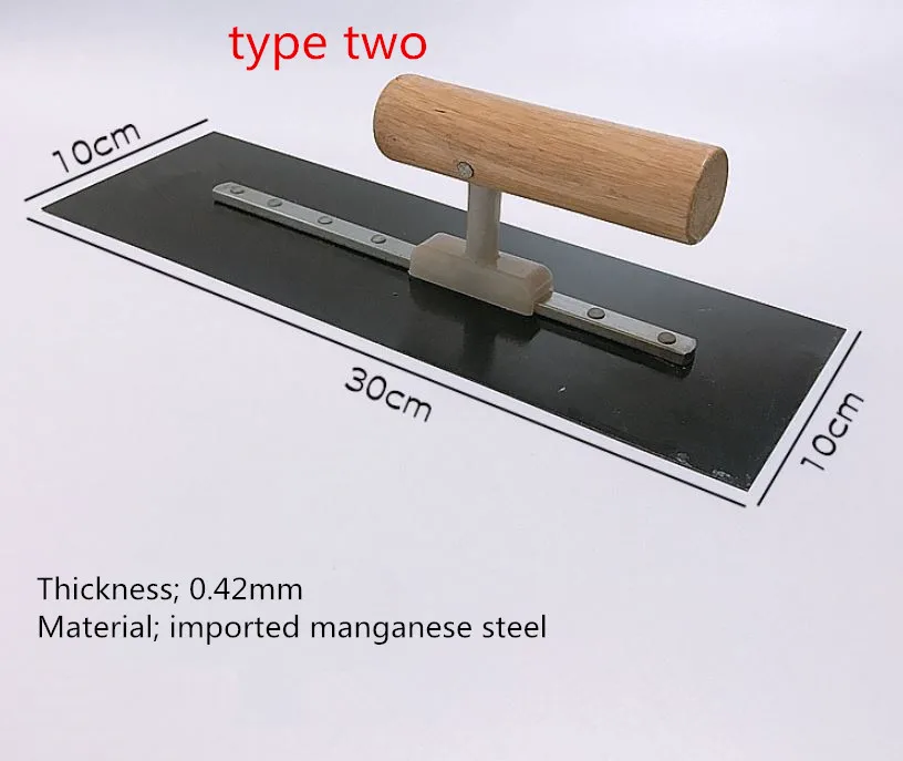 30*10 см шпатлевка нож импортная марганцевая сталь штукатурка шпатель с удобной ручкой строительство бетонный шпатель инструмент