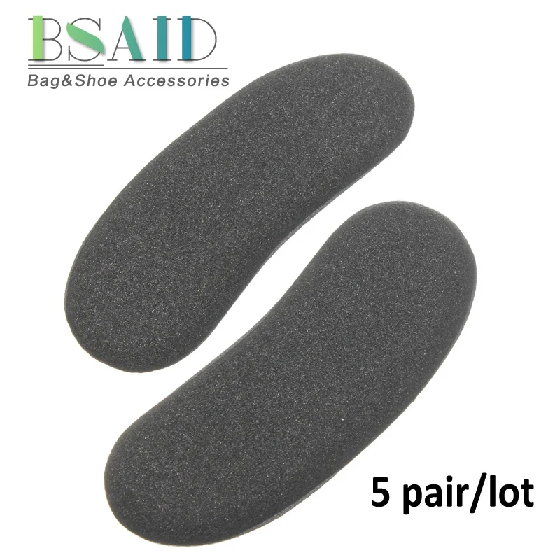 

BSAID 5 Pair/lot Heels Pads Shoe Insoles,Sponge Foot Pads High Heel Sticker Inserts,Antislip Protector Relief Feet Pain Insoles