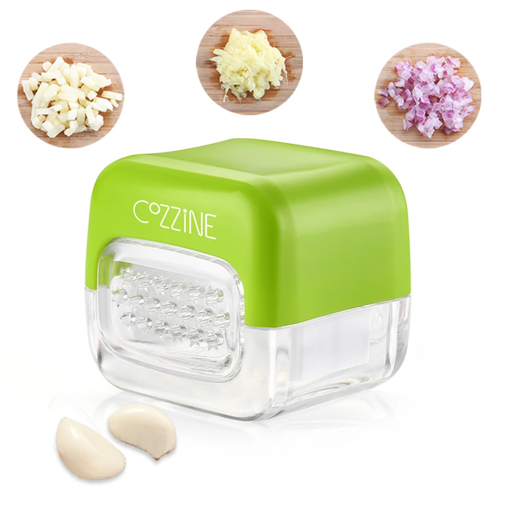 COZZINE Multifunctional Garlic Mincer Chopper Presser Slicer Kitchen