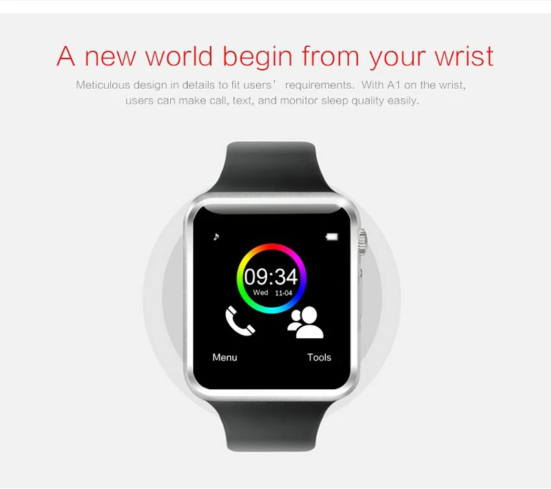 smart watch a1 android