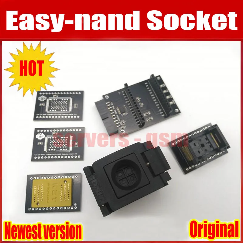2020 новейшая версия Easy nand EASY NAND socket для разъема Iphone work с коробкой легкий JTAG