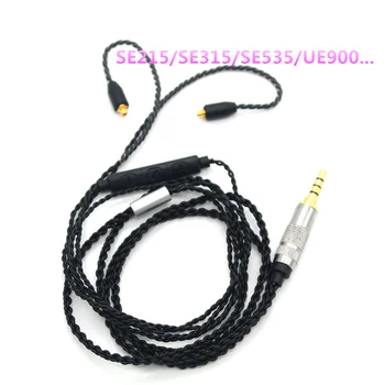 

Pure Copper Core MMCX Cable for Shure Earphone SE215 SE315 SE425 SE846 UE900 Cable Replacement Braided Cables for iPhone Android