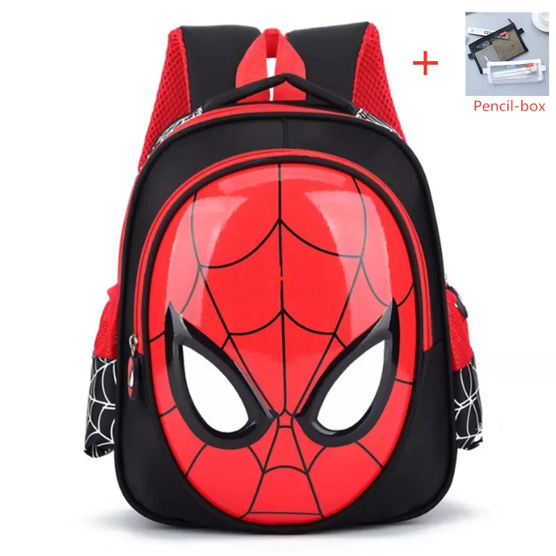 

New Children School Bags For Boys Orthopedic Waterproof Backpacks Child Boy Spiderman Book bag Satchel Knapsack 3-12 Year Old