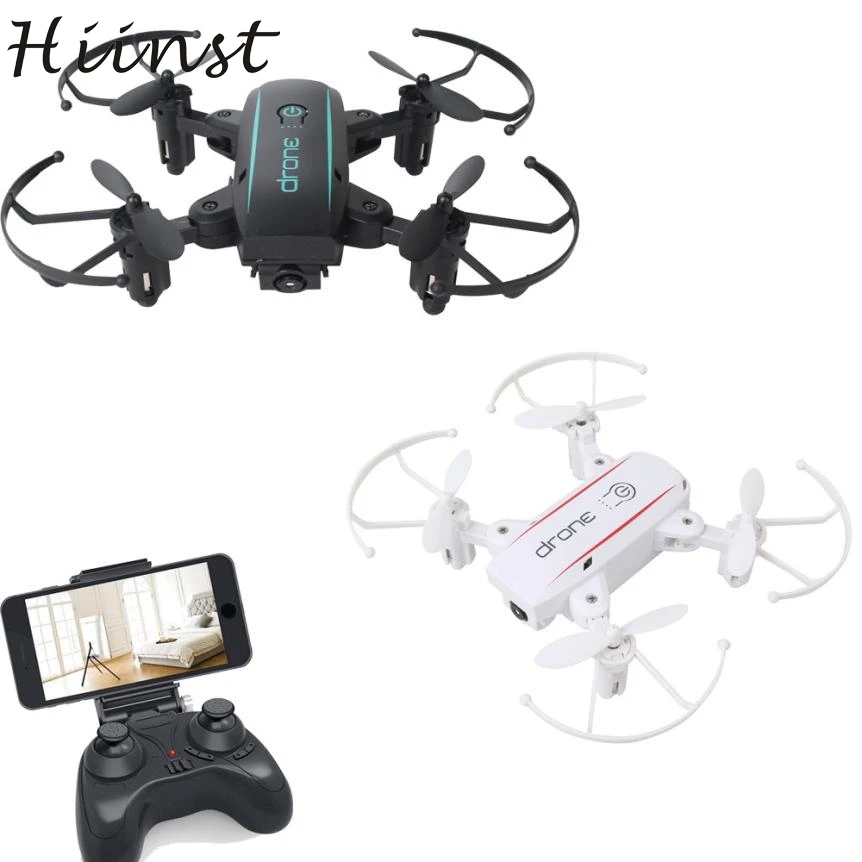

1601HW quad MINI Wifi FPV 0.3MP Camera Foldable 2.4G 6-Axis Selfie Quadcopter Drone Toys Transmitter (Mode 2) gift db7