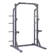 Полурамная стойка для приседаний, Горизонтальная стойка для нажима, стойка для штанги, стойка для гантелей, коммерческая и домашняя