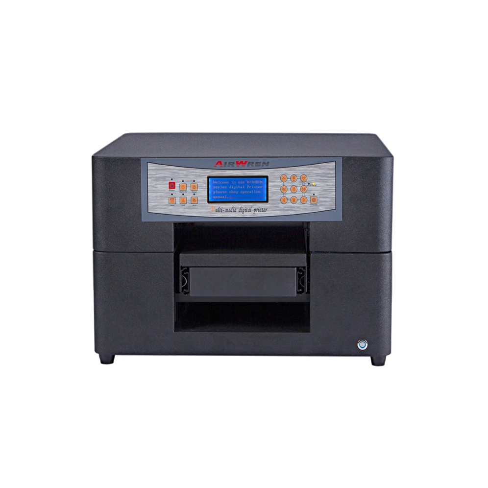 

High Resolution 6 Color A4 Size 1440dpi UV Flatbed Printer For Phone Case Wood Card Glass Leather Printing