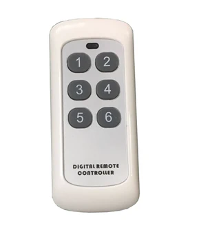 

RF Mini Remote Controller, Wall Light Switch Accessaries, Digital Wall Light Remote Switch Controller RF315 RF433 Controller