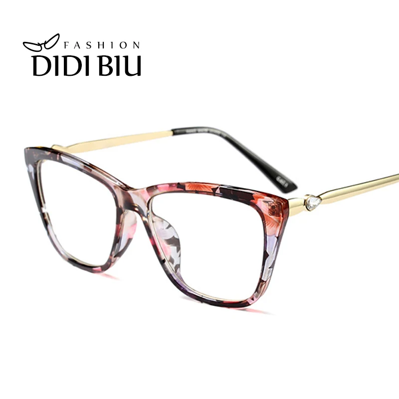 

Vintage Cat Eye Clear Glasses Ultra Light Transparent Optical Myopia Eyewear Frame Women Trend Decoration Eyeglass Oculos UN1138