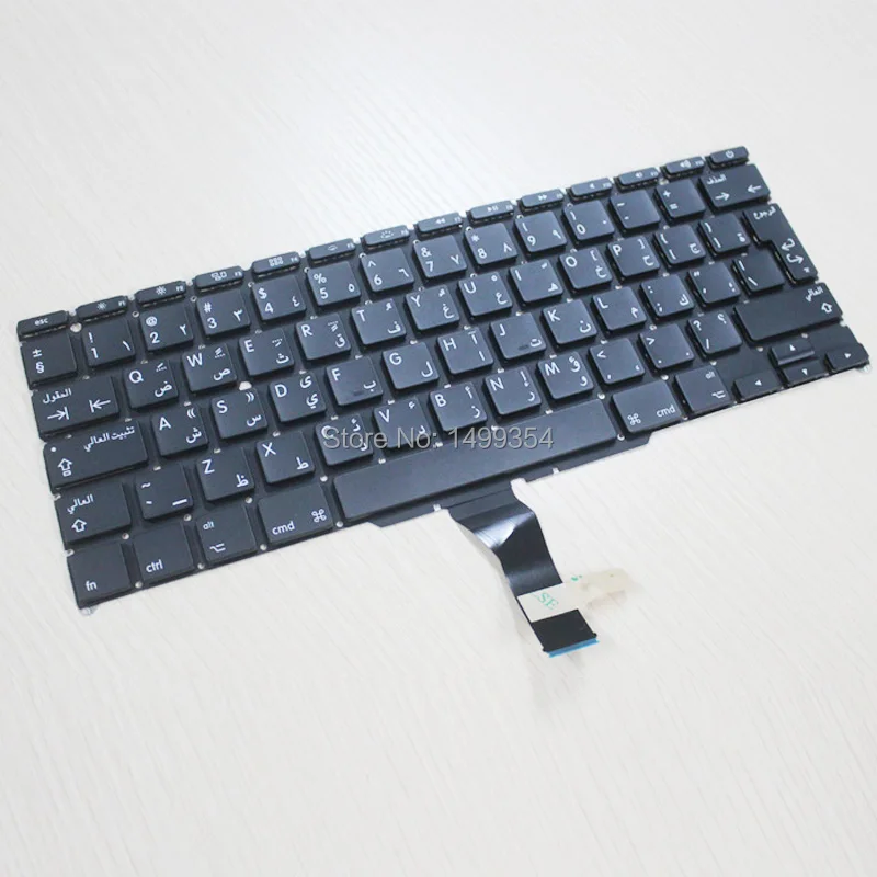 Новая A1370 A1465 Arabic AR Клавиатура для Apple Macbook Air 11 ''A1465 клавиатура замена арабского