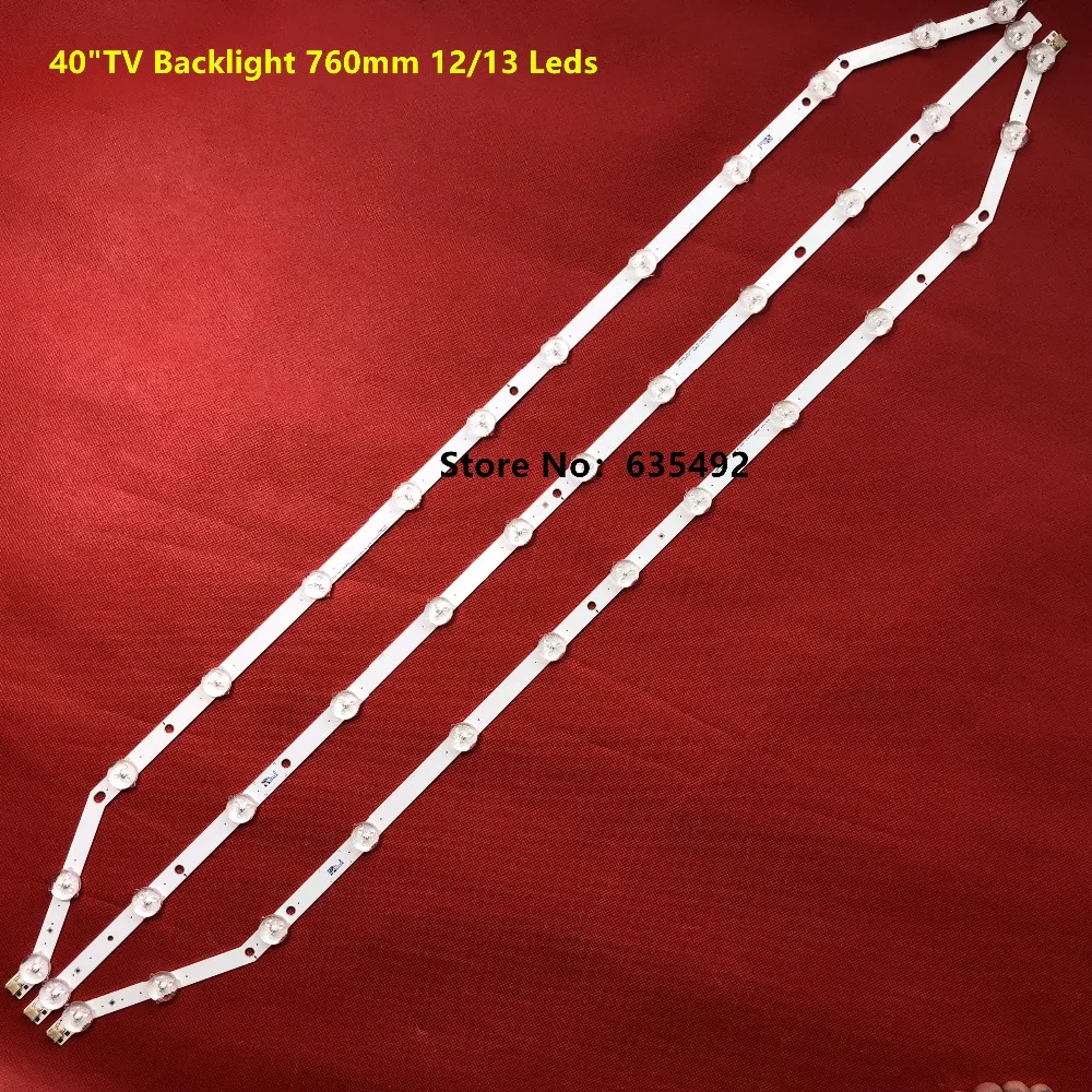 

LED Backlight Lamp 12/13eds For Sam sung 40'' 39" TV UN40H5003 D3GE-400SMA-R2 2013SVS40 39 T2 3228N1 LM41-00001V LM41-00001W