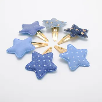 

2 Pieces/lot Girls Hair Accessories Korean Design Star Hair Clips High Quanlity Hairpins Hair Barrettes