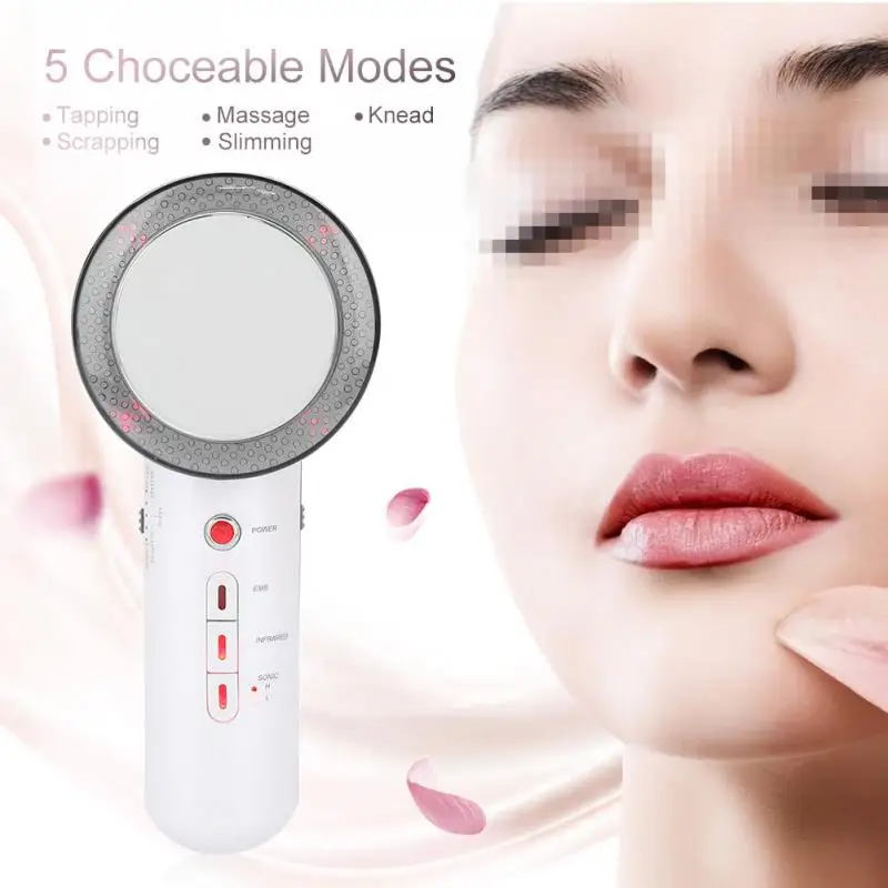 Ultrasonic Cavitation Body Slimming Machine Weight Loss Anti Cellulite Ultrasound EMS Infrared Acupuncture Therapy Body Massager