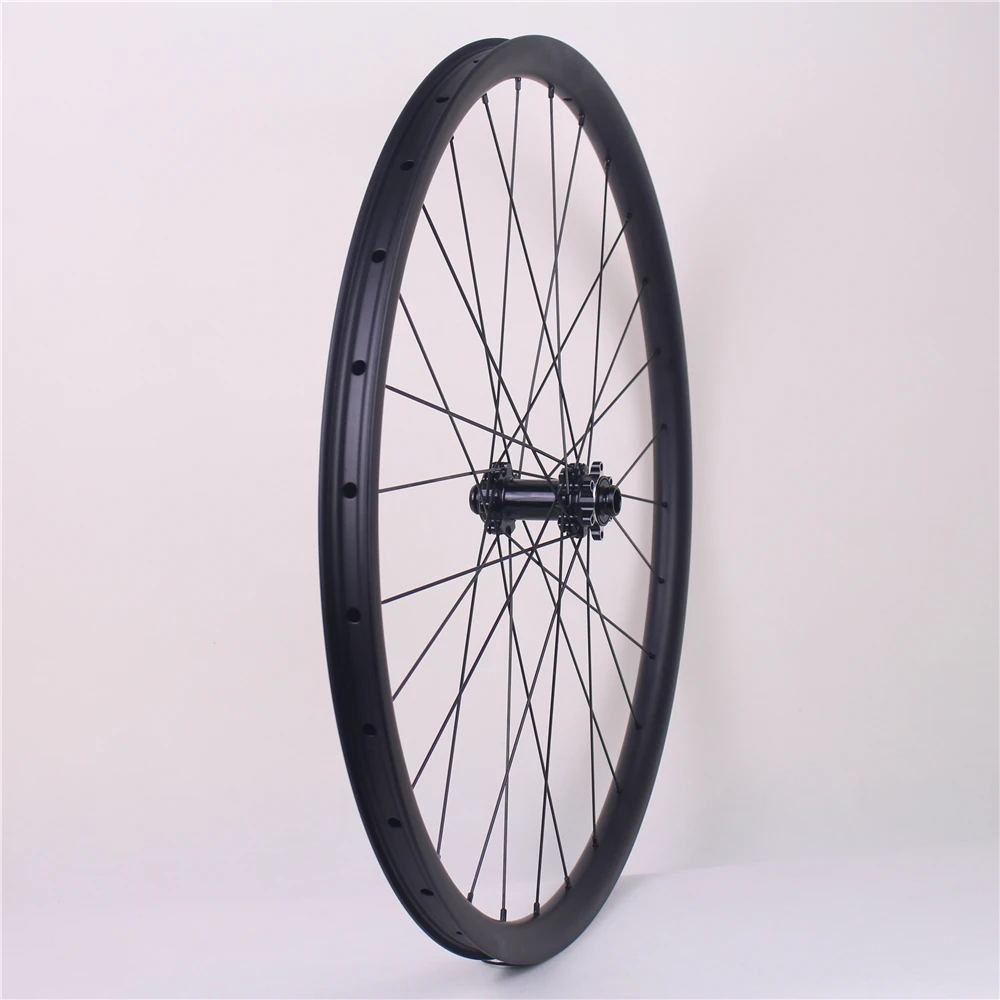 650B XC Углеродные колеса бескамерные 30 мм Ширина 27 5 er mtb Novatec колеса|Велосипедное