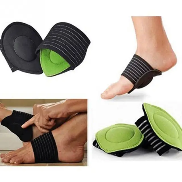 MOONBIFFY Foot Insoles Arch Support Plantar Fasciitis Heel Aid Feet