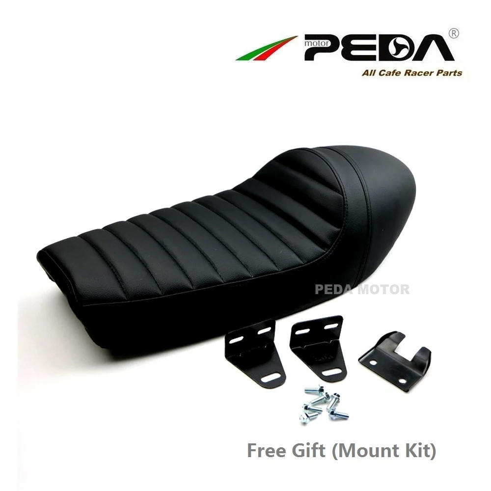 A9 PEDA Кафе Racer Seat A Hump 60 см черный для HONDA CG YAMAHA SR мотоциклетные винтажные кожаные