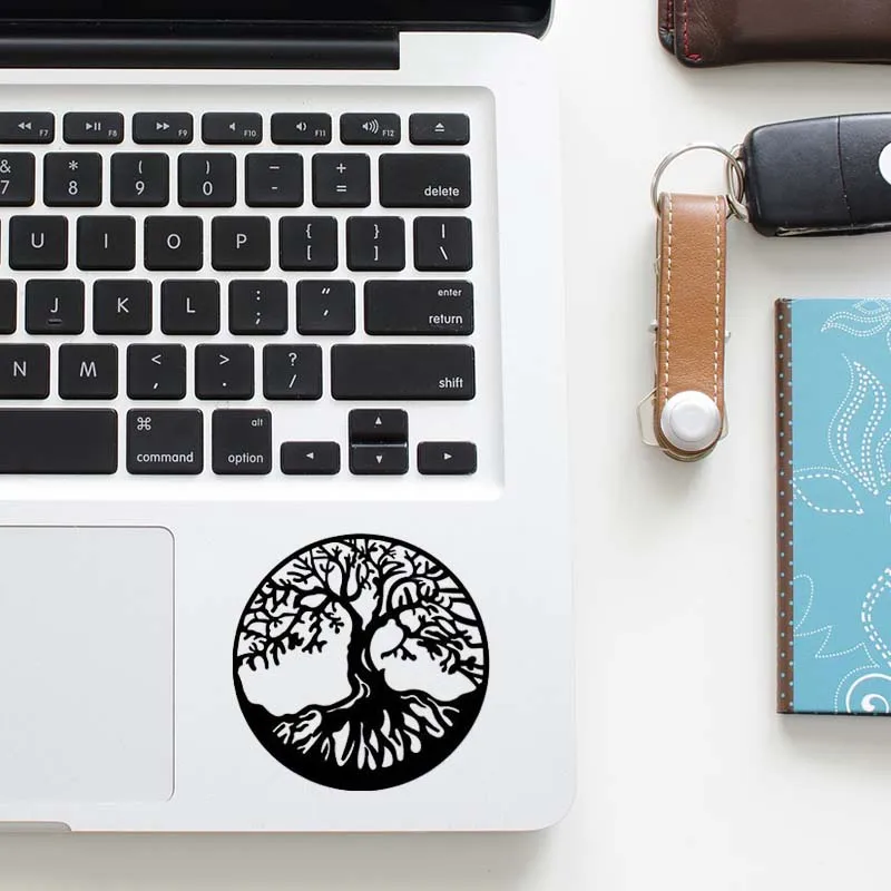 Наклейка на ноутбук Life &amp Wisdom Tree для Macbook Pro Air Retina 11 12 13 15 дюймов сенсорная панель |