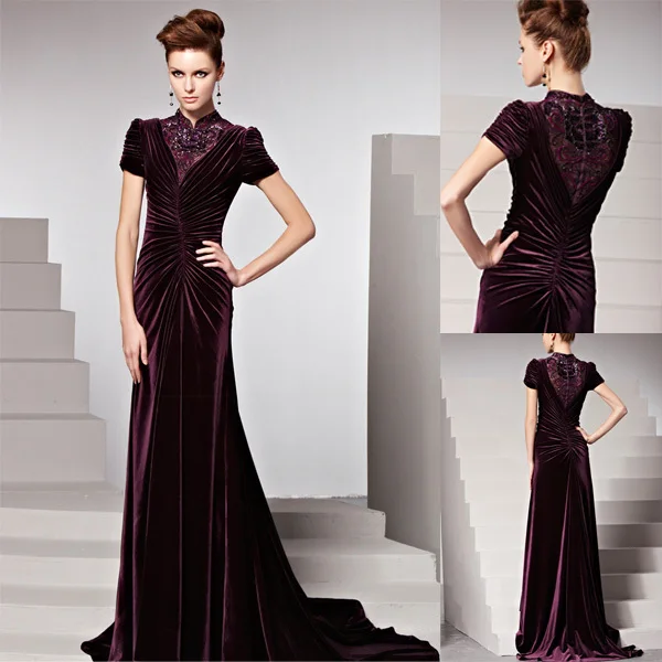 Velvet Mother of the Bride Dresses