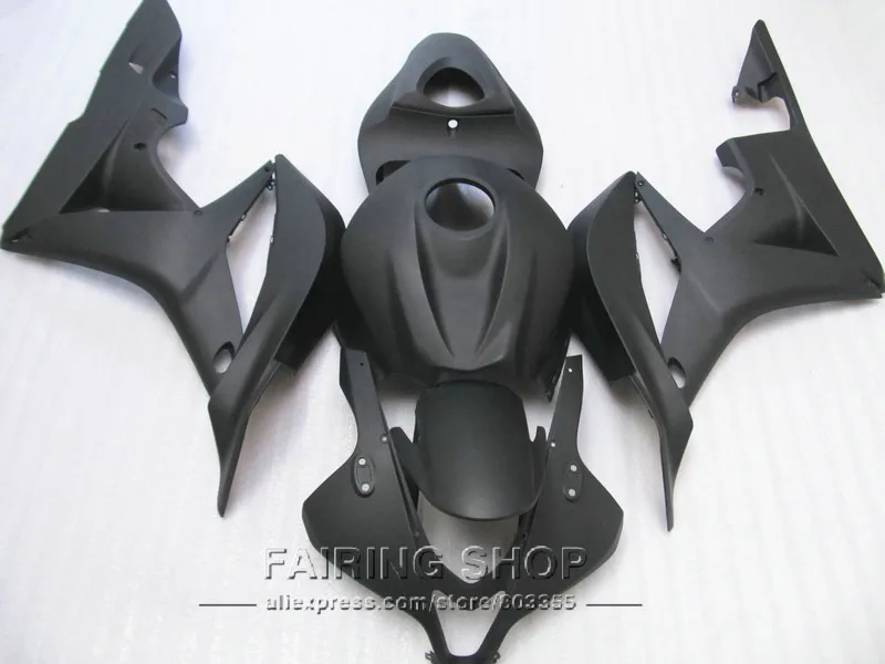 Черные комплекты кузова для HONDA комплект обтекателей CBR600 RR 2007 2008 cbr 600rr 07 08