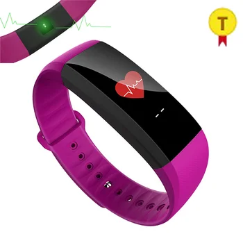 

2017 Colorful Fitness Tracker Smart Bracelet with Remote Camera bluetooth 4.0 Heart Rate Monitor Smart Band for Android and IOS
