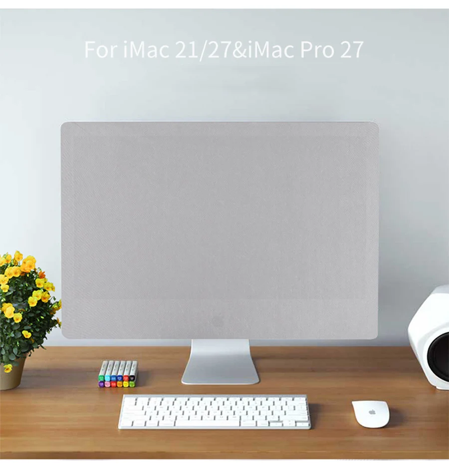 Пылезащитный чехол для Apple iMac 21 дюймов 27 дюймов, чехол для монитора компьютера, защита экрана LA006