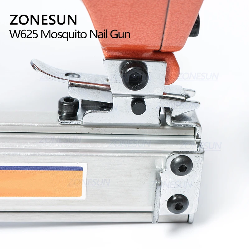 ZONESUN W625 москитный пневматический гвоздь пистолет воздушный степлер степлинг машина для мебели Деревообработка столярные украшения плотник
