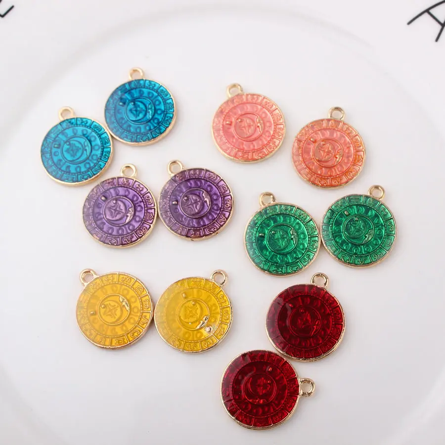 

10pcs/lot Quality Skirt Charms floating Enamel Charms Alloy Pendant fit necklaces bracelets DIY Jewelry Accessories Making