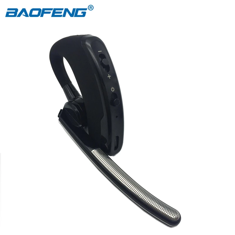 Walkie Talkie Bluetooth Wireless Headset Earpiece For Motorola KENWOOD Baofeng UV-82 UV5R PTT Earphone Two Way Radio Accessories