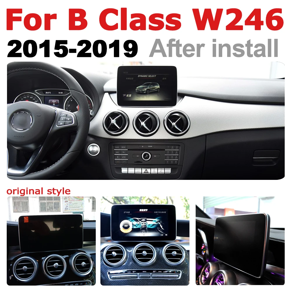 Sale Android 7.0 up Car Multimedia player For Mercedes Benz B Class W246 2015~2019 NTG WiFi GPS Navi Map Stereo Bluetooth 1080p 2