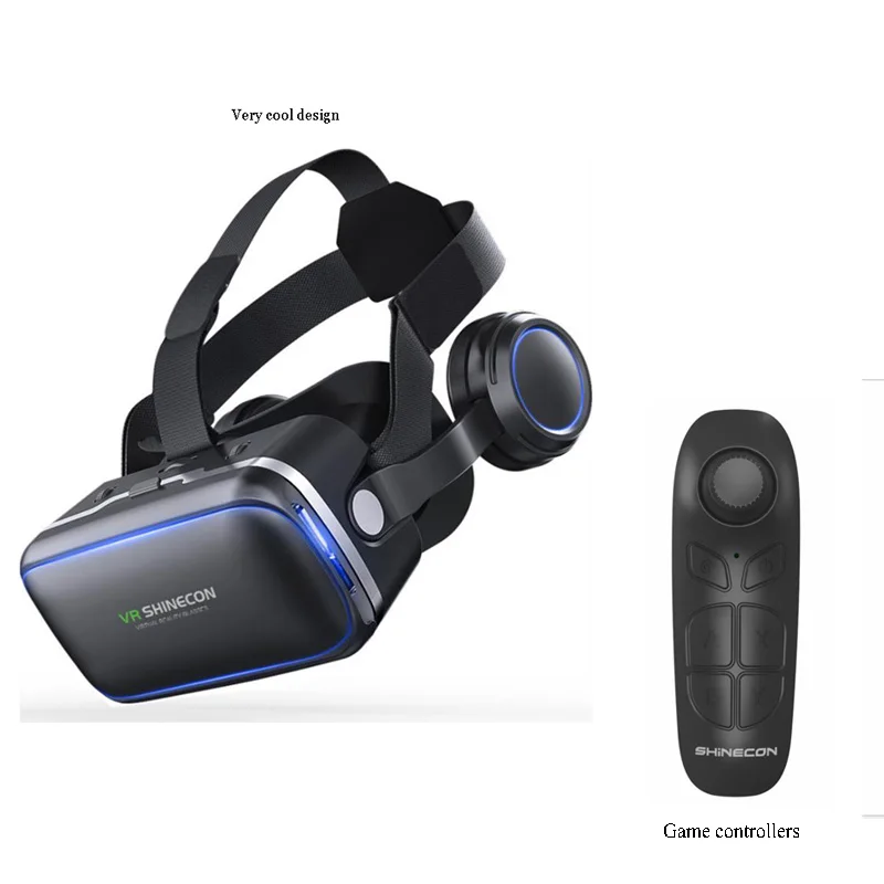 3 D VR Очки виртуальной реальности гарнитура для 4 6 дюймов мобильный телефон + умный