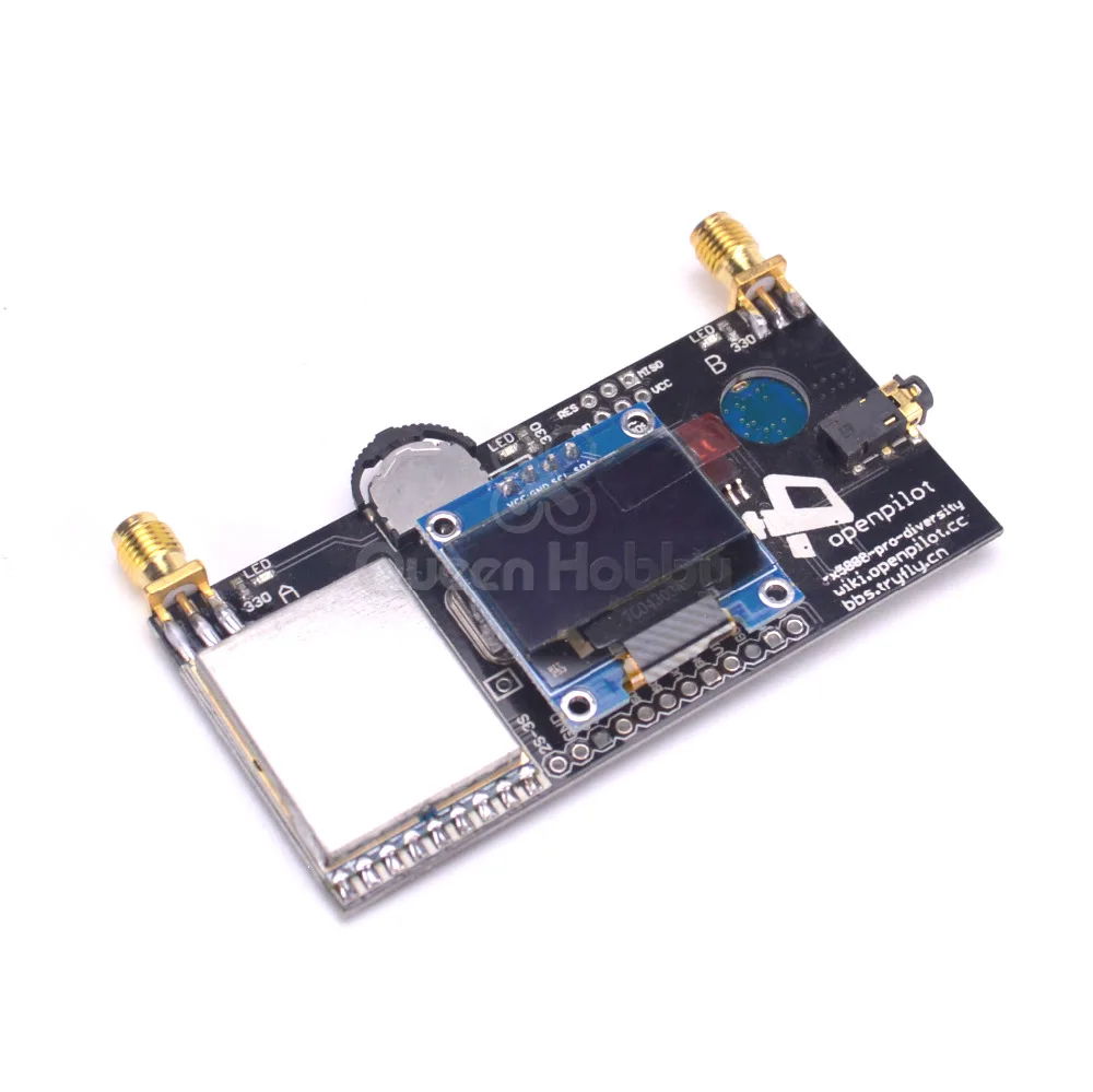 RX5808 Pro 5 8G 40CH приемник разнообразия FPV OLED дисплей для RC Fatshark видео очки гоночный