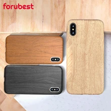 De Madera Vintage diseño de textura fundas de cuero para iPhone 7 6 6S Plus caso de madera Retro funda para iPhone 8 X XS X MAX XR 11 Pro MAX