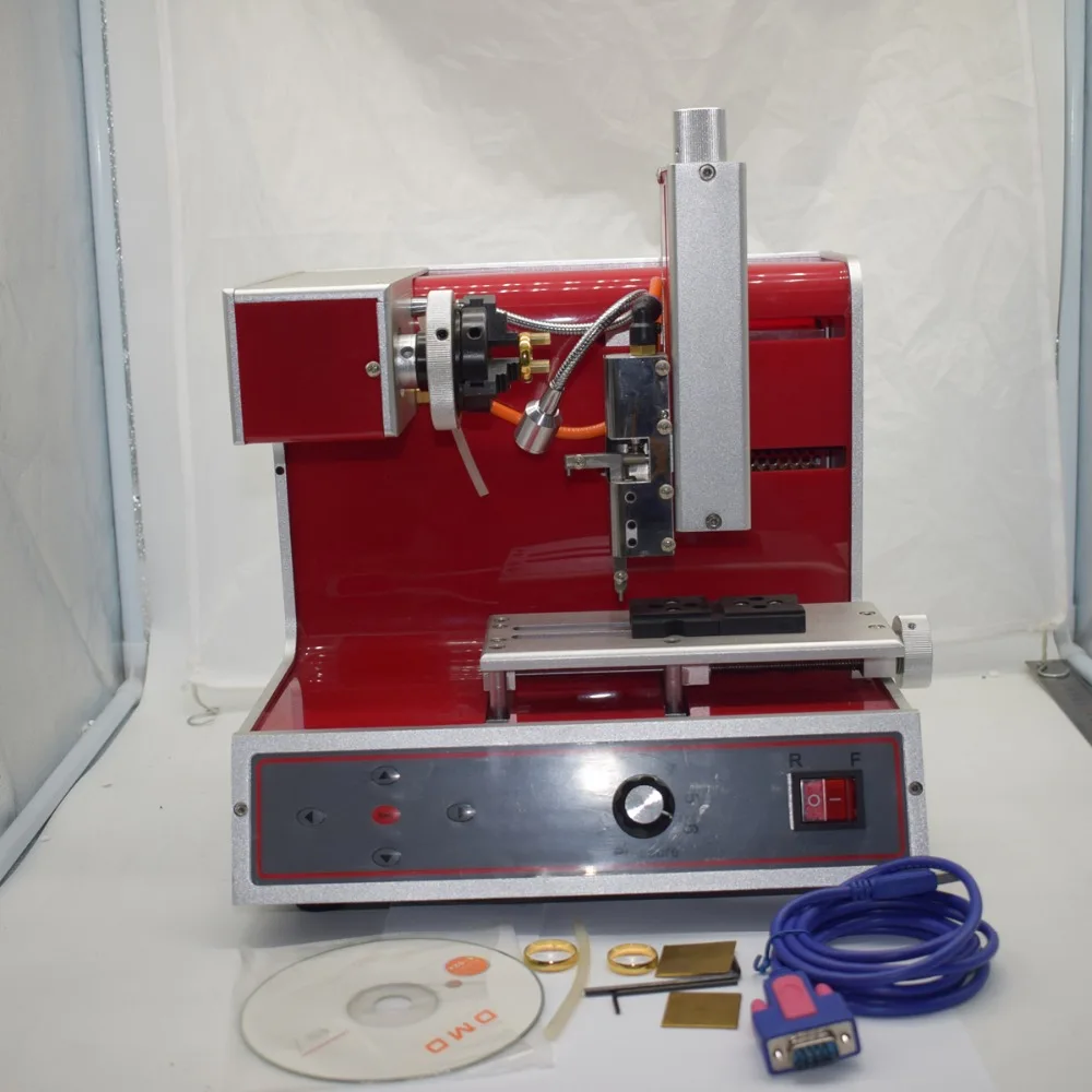 

High Precision Computer Control Inside Outside Ring Bracelet Engraver Engraving Machine