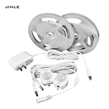 

New DC 5V-12V LED human sensor bed around lamp strip Children/single/double bed 1M 4W/1.5M 6W/3M 12W Sweet bedroom light strip