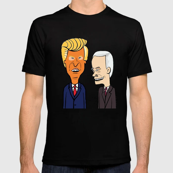 Бивис и баттхед Путин трамп Мужчин с коротким рукавом Футболки | Мужская одежда