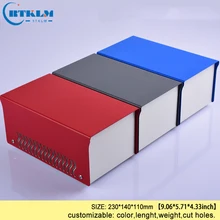 DIY Распределительная коробка железная электрическая коробка diy усилитель корпус для электронного проекта коробка Железный инструмент чехол 230*140*110 мм