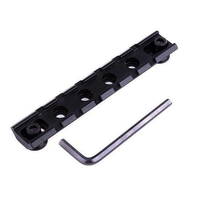 Airsoft Accessory Picatinny Weaver RIS 20mm Standard adapter Rail Mount Base And Wrench For Hunting Gun Extent Scope Mount Rail