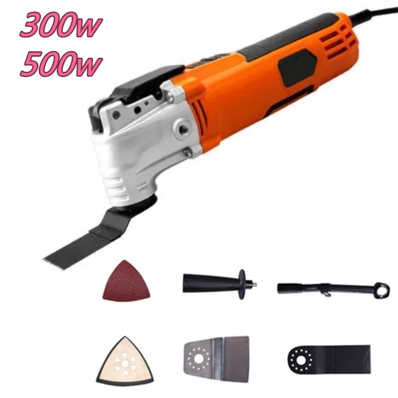 

220V 500W 6 Speed Multi-Functio Electric Saw Renovator Tool Oscillating Trimmer Home Renovation Tool Trimmer woodworking Tools
