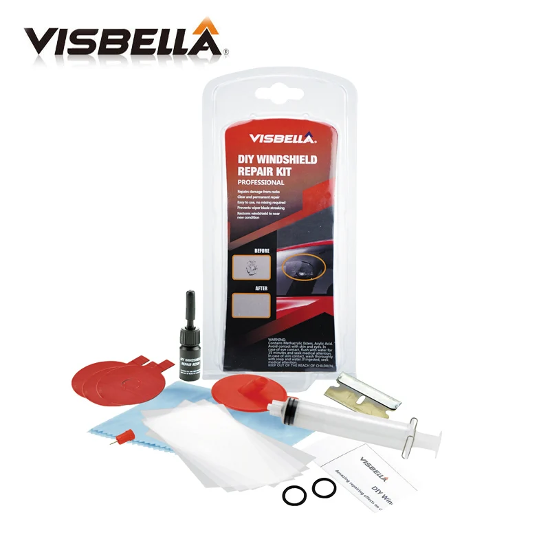 Visbella adhesive and Sander Paper Car Head Light lamp Clean Plastic Lens Restore Renew Polish Cleaner paste Kit Car HeadLight 