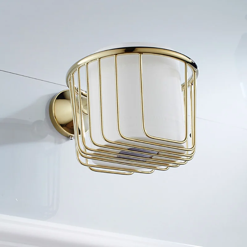 gold paper holder